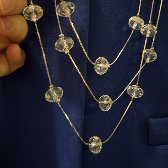 Crystal-like necklace - Picture 2 of 2